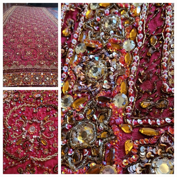 Beaded curtain panel - Picture 3 of 7